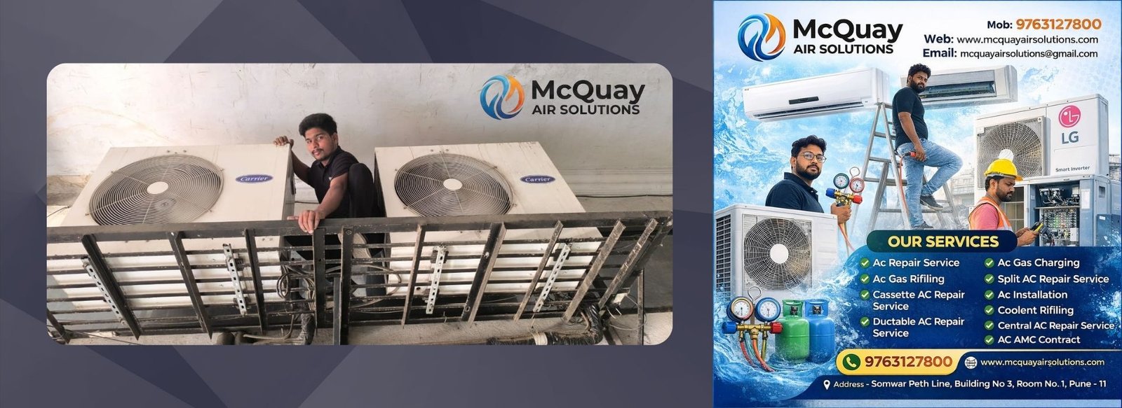 Ductable AC repair Pune
